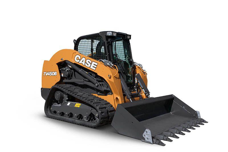 Skid steer loader clearing dirt on Ohio farm jobsite